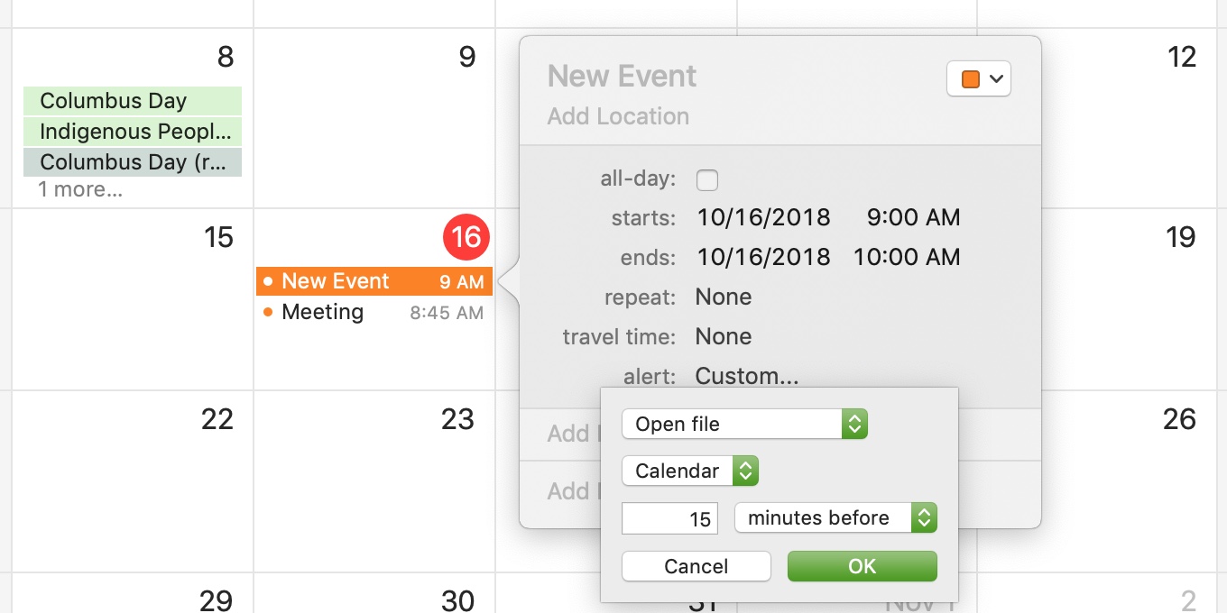 clear reminders for outlook on mac calendar cache